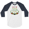 home is where the guac is 3/4 Sleeve Shirt