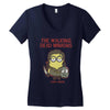 the walking dead neu 15 Women's V-Neck T-Shirt