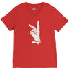 bunny sign V-Neck Tee