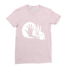 hand Ladies Fitted T-Shirt