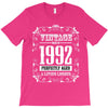 vintage made in 1992 perfectly aged a living legend T-Shirt