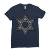 star blacked Ladies Fitted T-Shirt