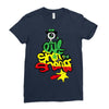 shot the sheriff Ladies Fitted T-Shirt
