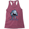 muscle shark its summer time Racerback Tank