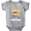 alaska is calling and i must go Baby Bodysuit