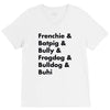 frenchies united V-Neck Tee