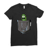 i'm in a pocket Ladies Fitted T-Shirt