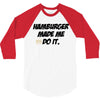 Hamburger 3/4 Sleeve Shirt