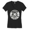death before decaf Women's V-Neck T-Shirt