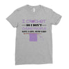 i crochet so i don't choke people save a life, send yarn Ladies Fitted T-Shirt