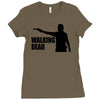 walking dead Ladies Fitted T-Shirt