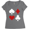 Casino Signs Women's Triblend Scoop T-shirt