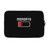 mondays suck Laptop sleeve