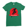 vic ninja Ladies Fitted T-Shirt