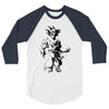 saiyan sun 3/4 Sleeve Shirt