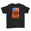 halloween american flag halloween american flag Youth Tee