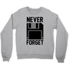 never forget floppy disk Crewneck Sweatshirt