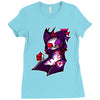 rude boi Ladies Fitted T-Shirt