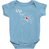 up and atom funny science best product Baby Bodysuit