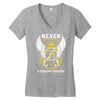 fishing fanatic1 Women's V-Neck T-Shirt