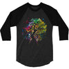 rainbow root 3/4 Sleeve Shirt