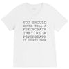psychopath V-Neck Tee