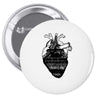 eiffel heart Pin-back button