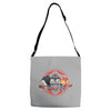 power villains Adjustable Strap Totes