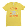 scary gay person Ladies Fitted T-Shirt