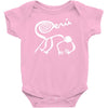marca peru nazca lines monkey Baby Onesie