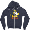 tropical attack Zipper Hoodie