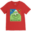 Bicycle Day t-shirt   1943 vintage (albert hofmann lsd) V-Neck Tee
