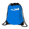 grumman f7f tigercat air attack Drawstring Bags