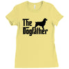the dogfather english springer spaniel Ladies Fitted T-Shirt