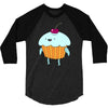 funny cartoon 3/4 Sleeve Shirt