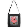 oh my god pig Adjustable Strap Totes