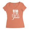 clockwork Women's Triblend Scoop T-shirt