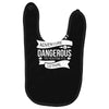 adventure is dagerous Baby Bibs