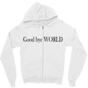 good bye world Zipper Hoodie