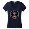 KING OF SNAKES Women's V-Neck T-Shirt