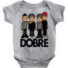 dobre twins dobre brother Baby Bodysuit