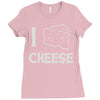 i love cheese Ladies Fitted T-Shirt