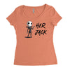 her jack Women's Triblend Scoop T-shirt