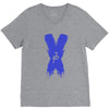 jake paul x blue V-Neck Tee