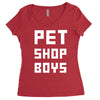 pet shop boy new Women's Triblend Scoop T-shirt