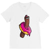 stickers V-Neck Tee