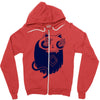 crystal seer Zipper Hoodie