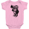 dance robot music old Baby Onesie
