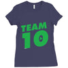 team 10 Ladies Fitted T-Shirt
