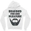 mens bearded Zipper Hoodie